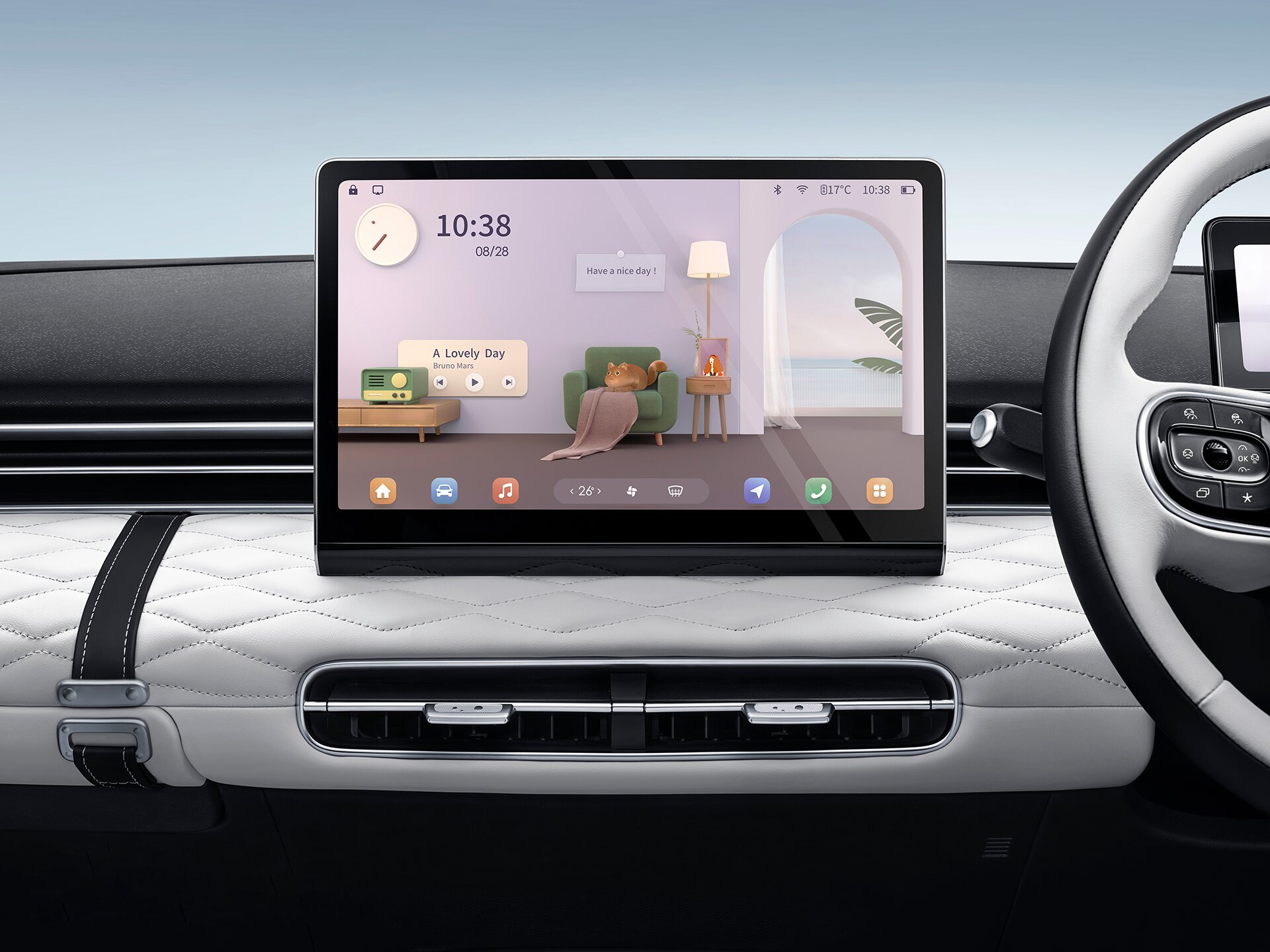 12.8 inch Smart Infotainment