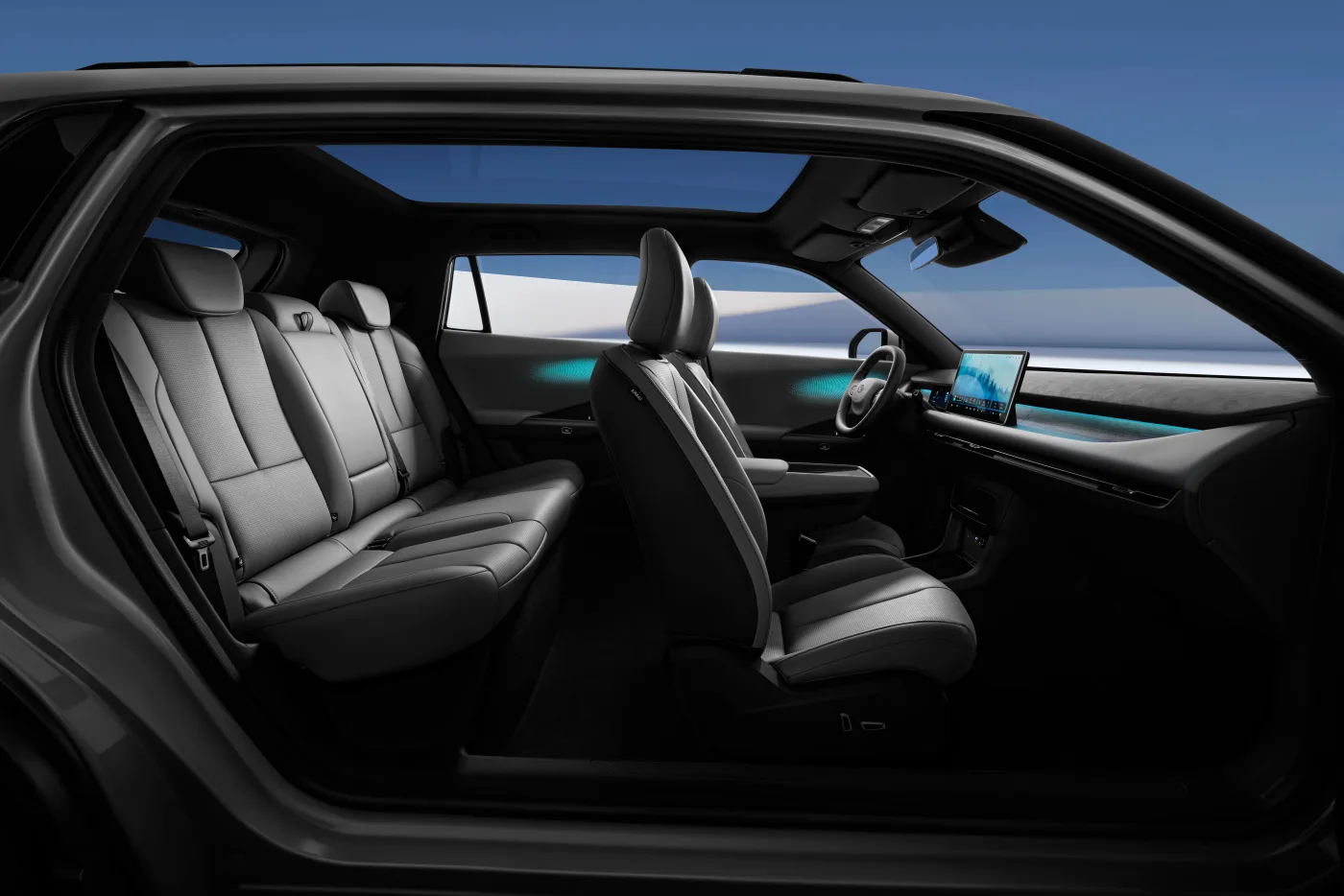 Spacious Five-Seat Interior